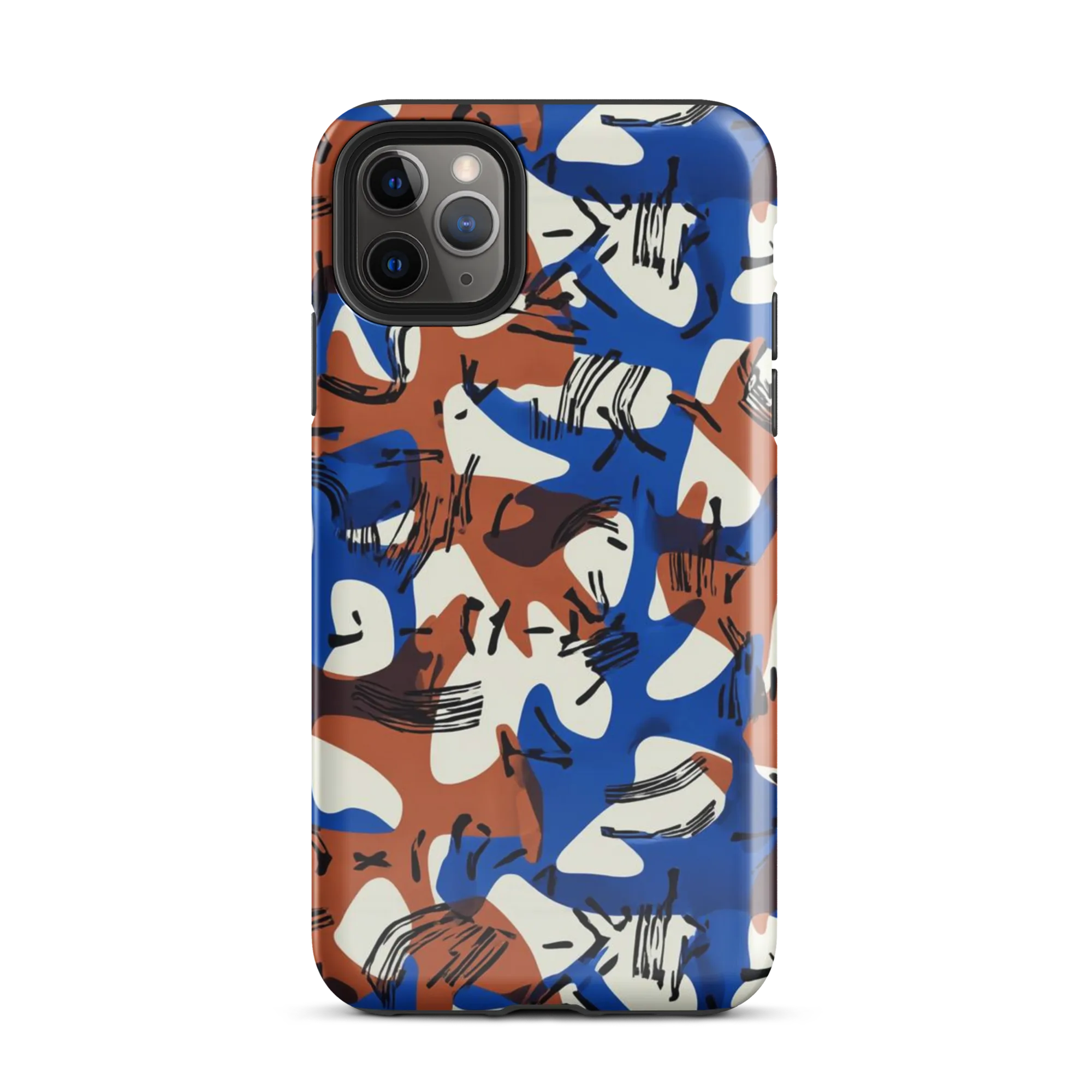 Cobalt Gesture on Tough Case for iPhone® — Front