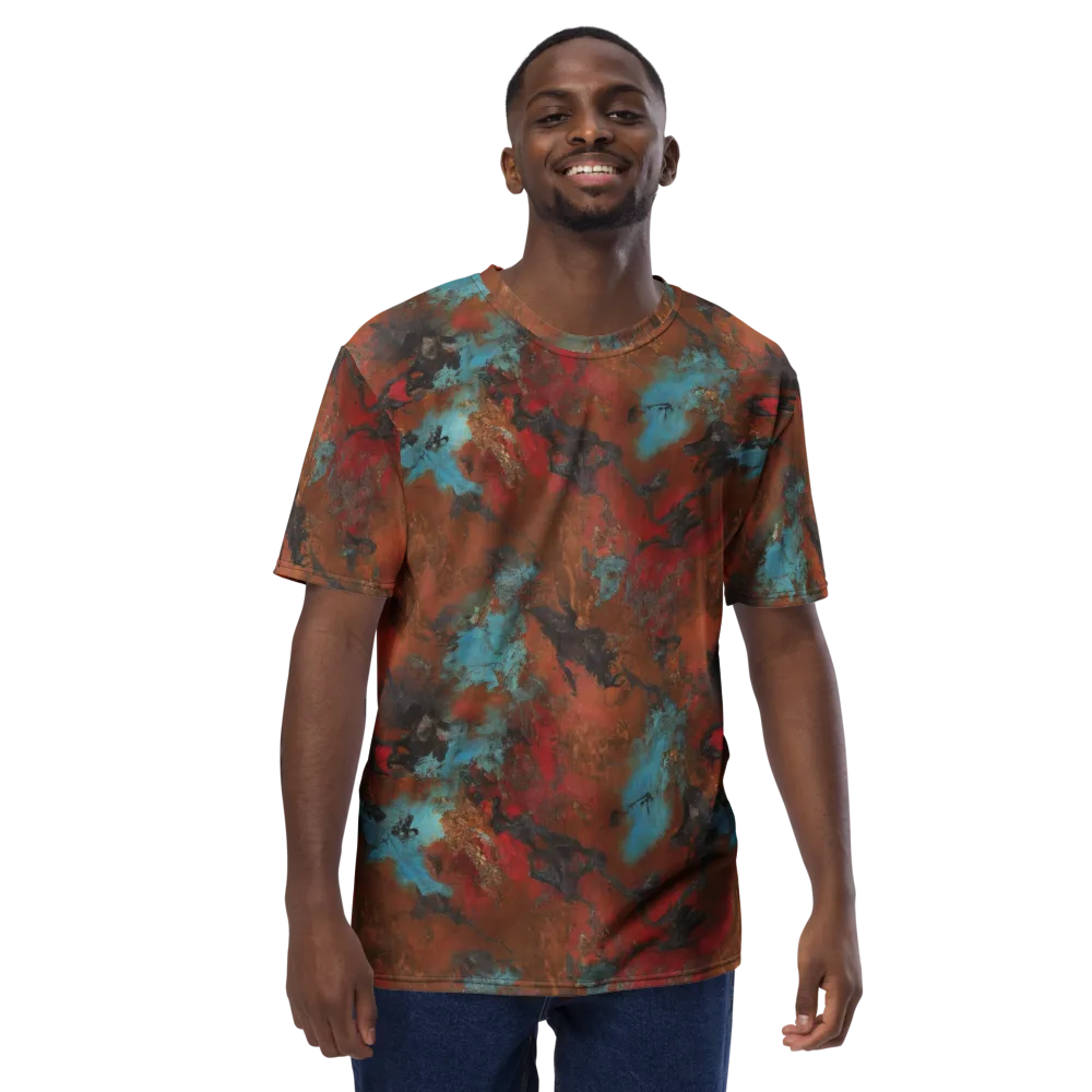 Ashen Reef on Men's Crew Neck T-Shirt — Front