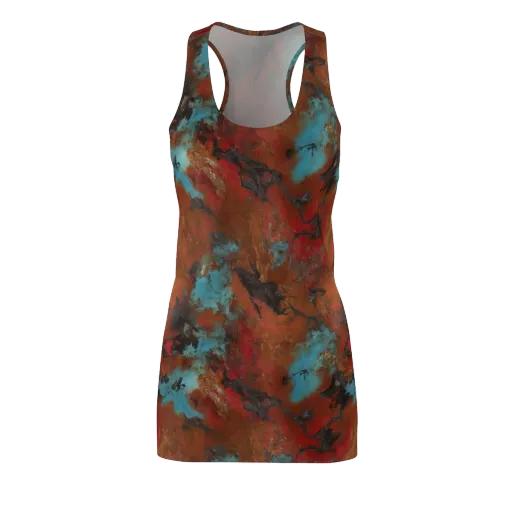 Ashen Reef on a Racerback Dress