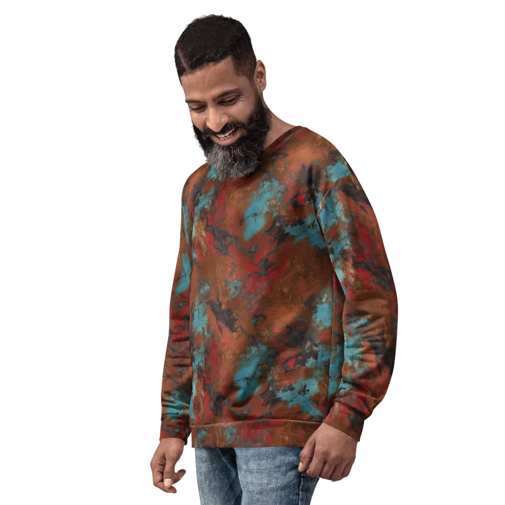 Ashen Reef on Sweatshirt — Left Front