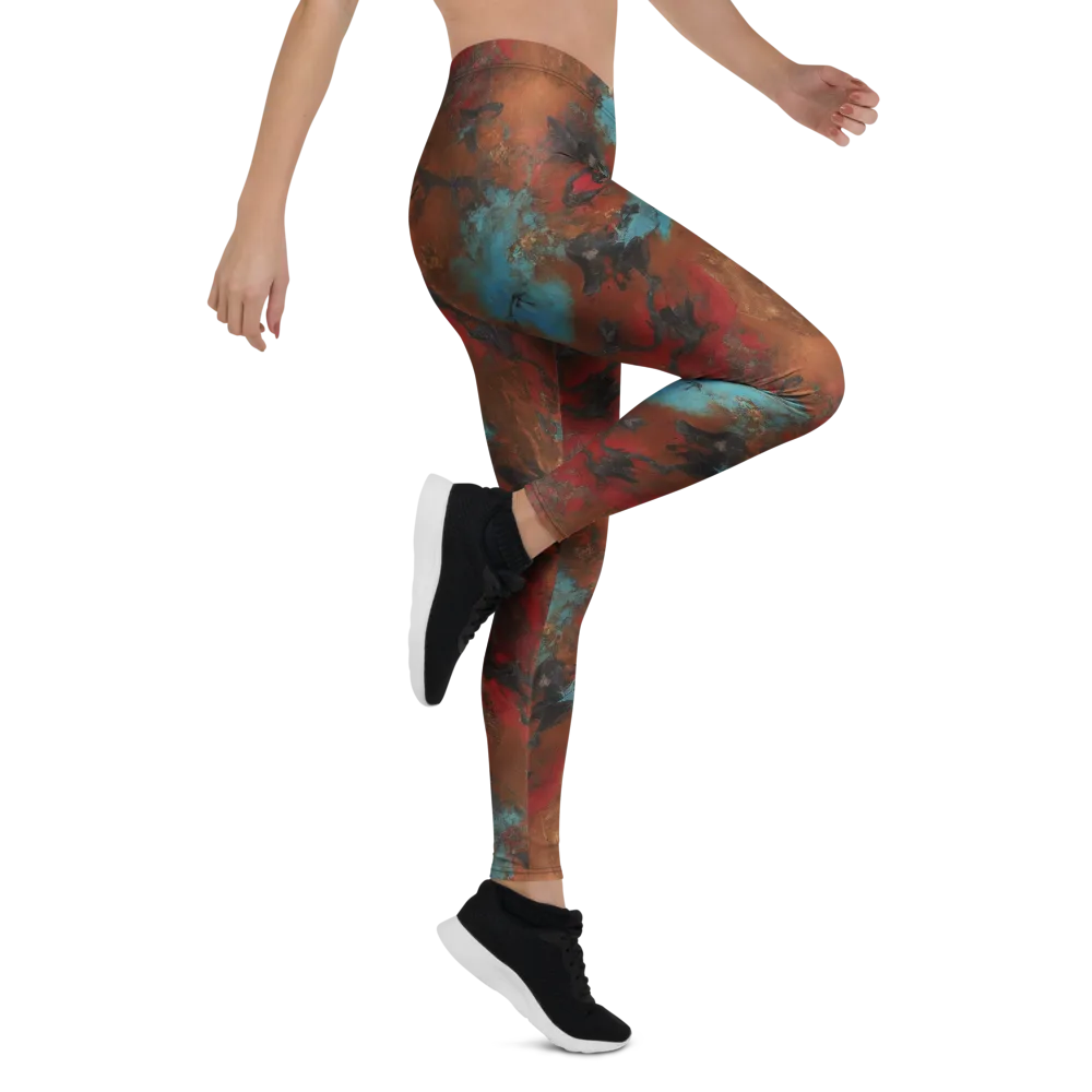 Ashen Reef on Leggings — Right