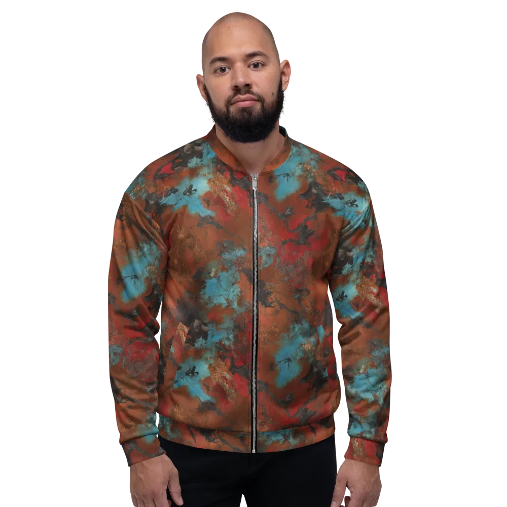 Ashen Reef on Bomber Jacket — Front