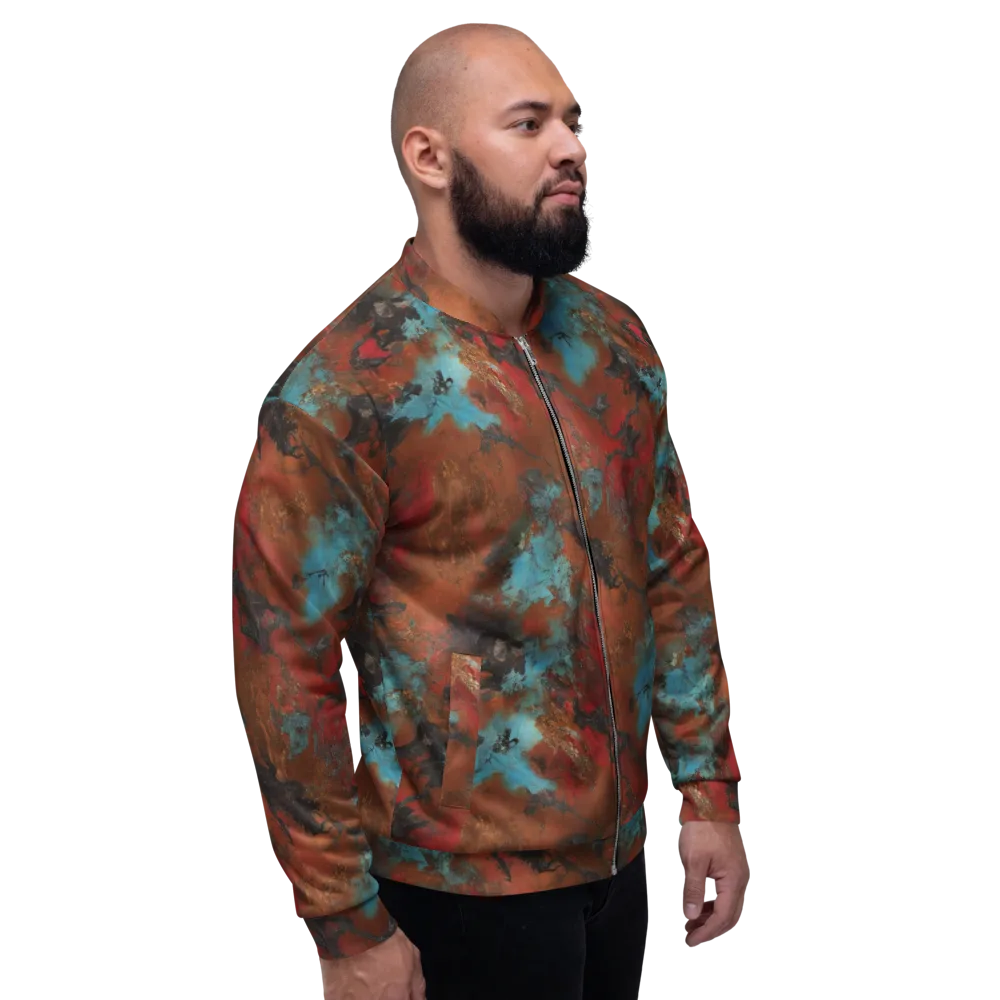 Ashen Reef on Bomber Jacket — Right