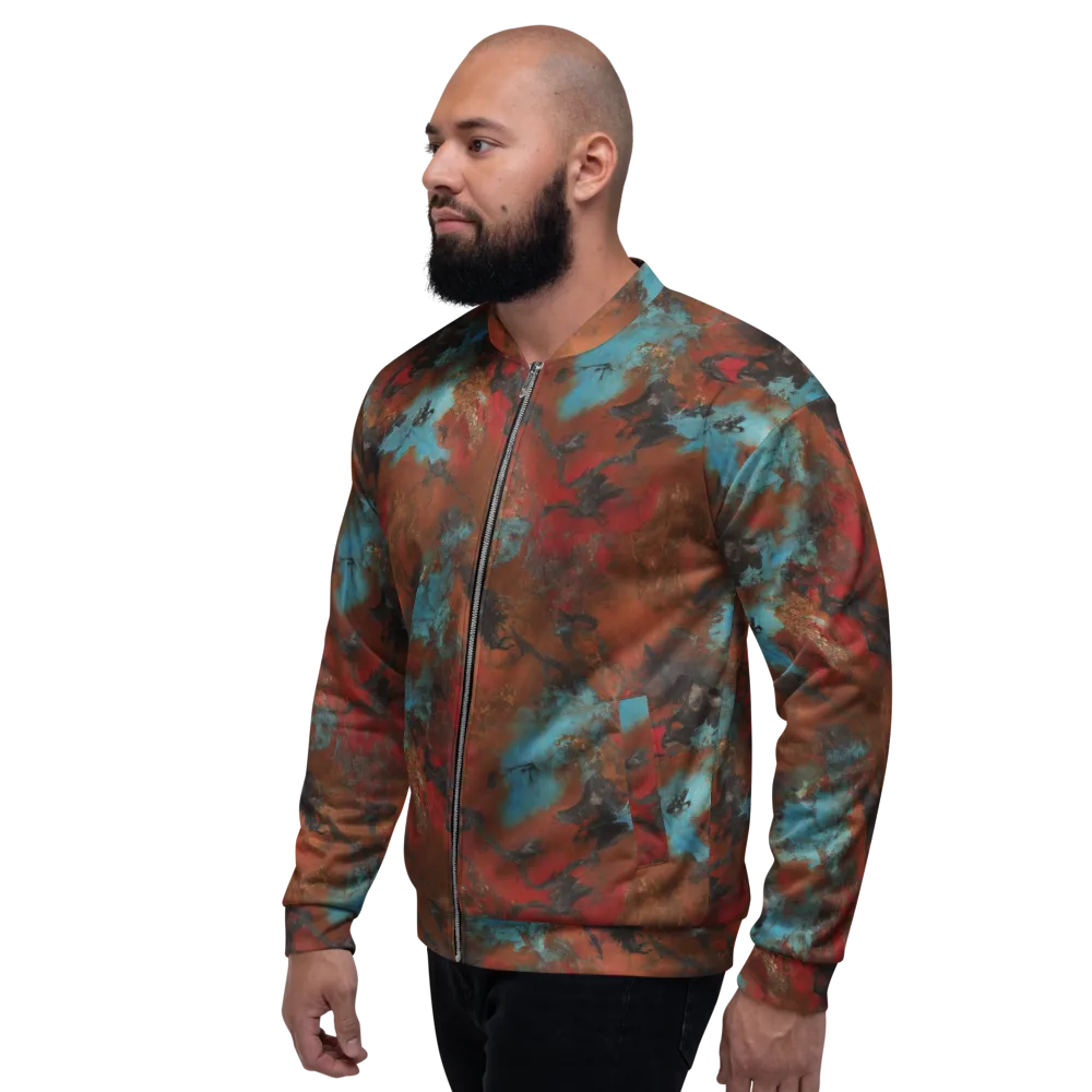 Ashen Reef on Bomber Jacket — Left