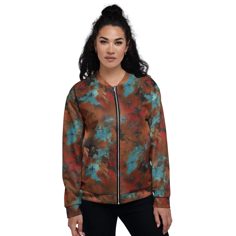 Ashen Reef on Bomber Jacket — Front