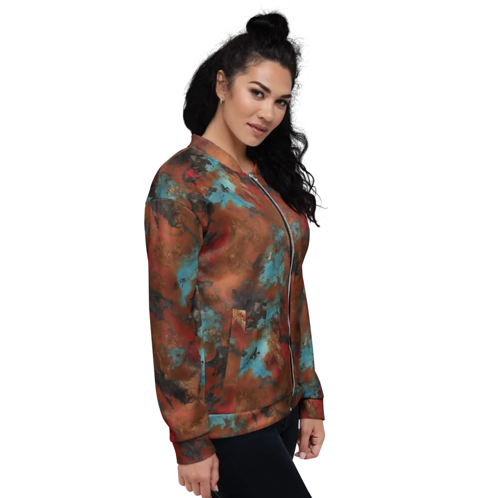Ashen Reef on Bomber Jacket — Right