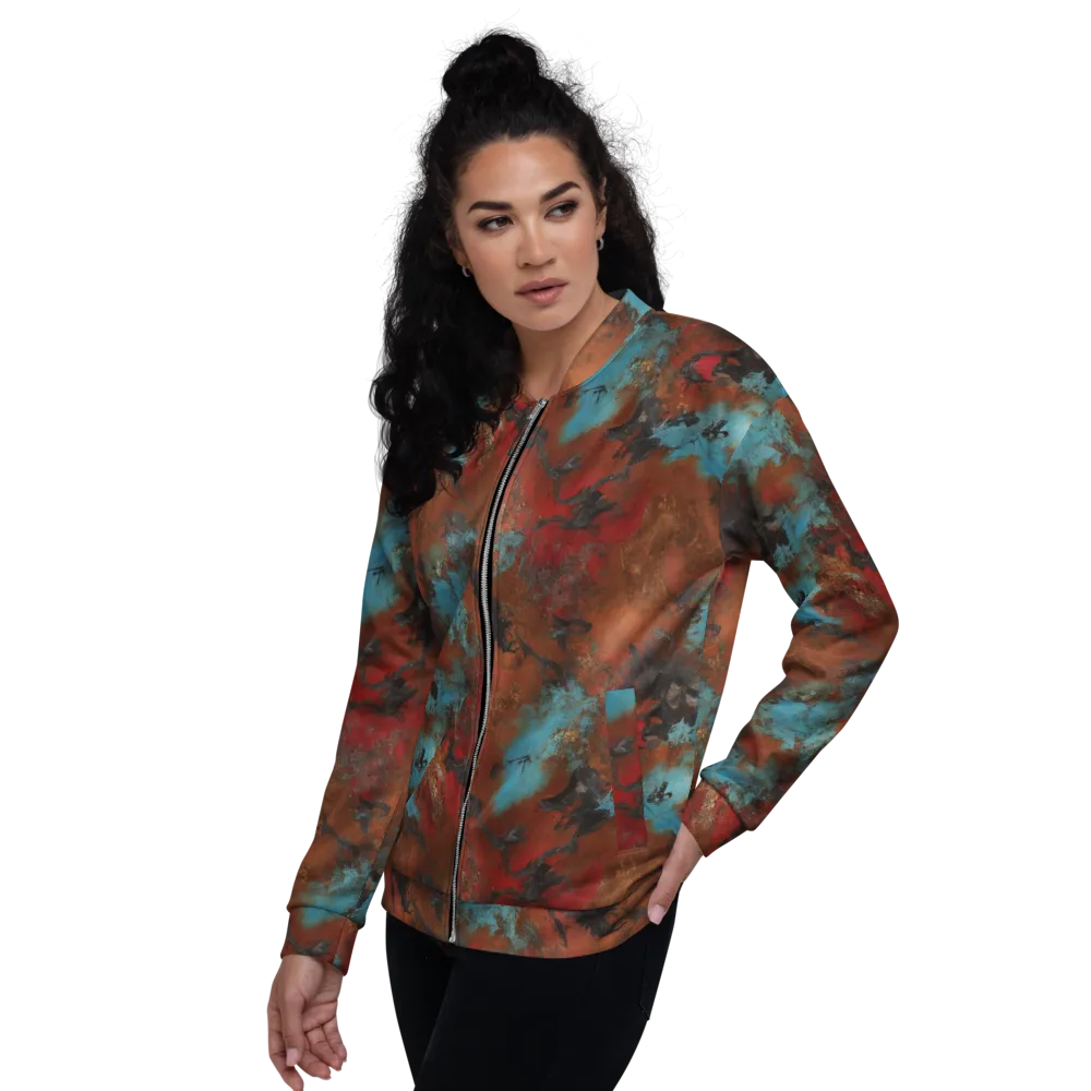 Ashen Reef on Bomber Jacket — Left