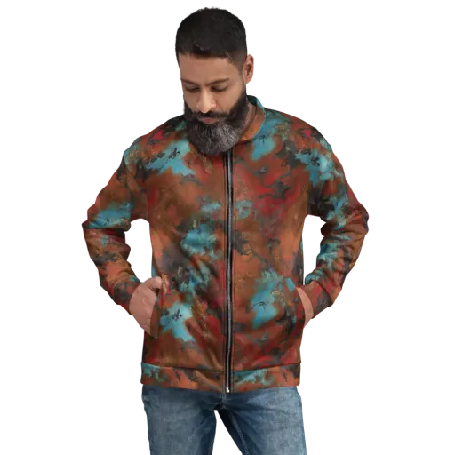 Ashen Reef on a Bomber Jacket