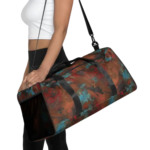 Ashen Reef on a Duffle Bag
