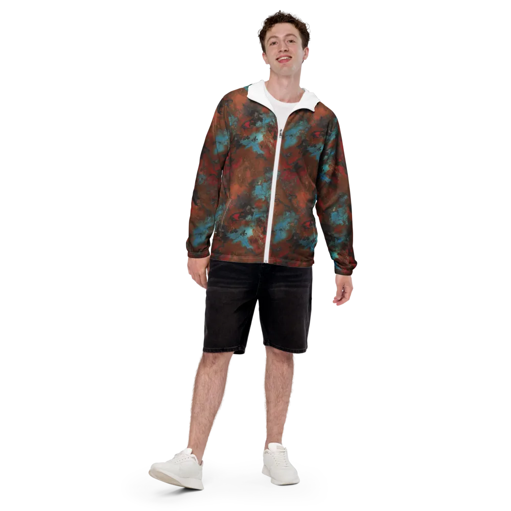 Ashen Reef on Men's Windbreaker — Front