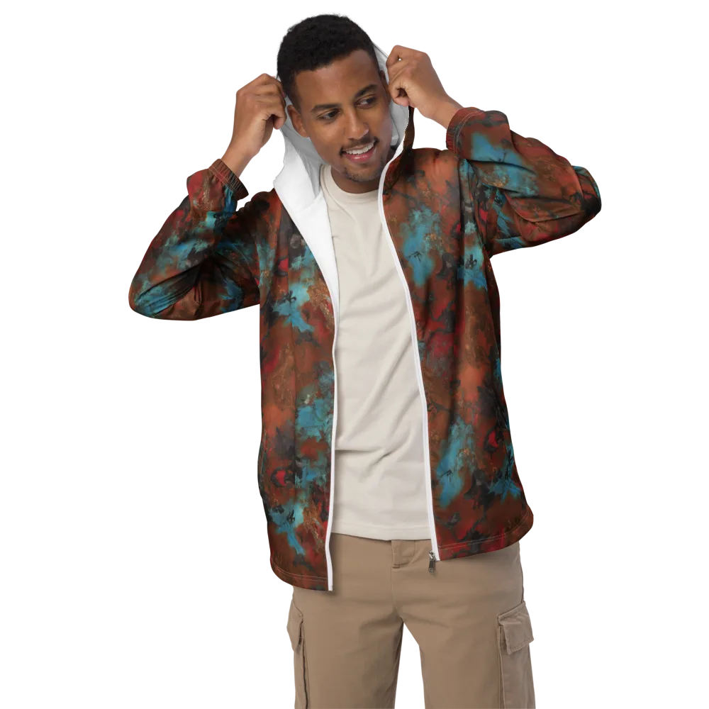 Ashen Reef on Men's Windbreaker — Front