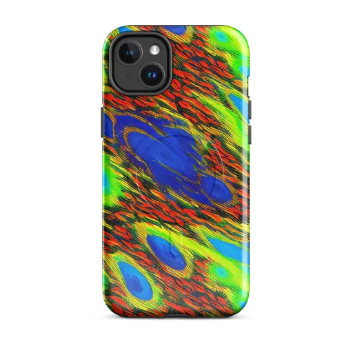 Vibrant Veinwork on a MagSafe Tough Case for iPhone®