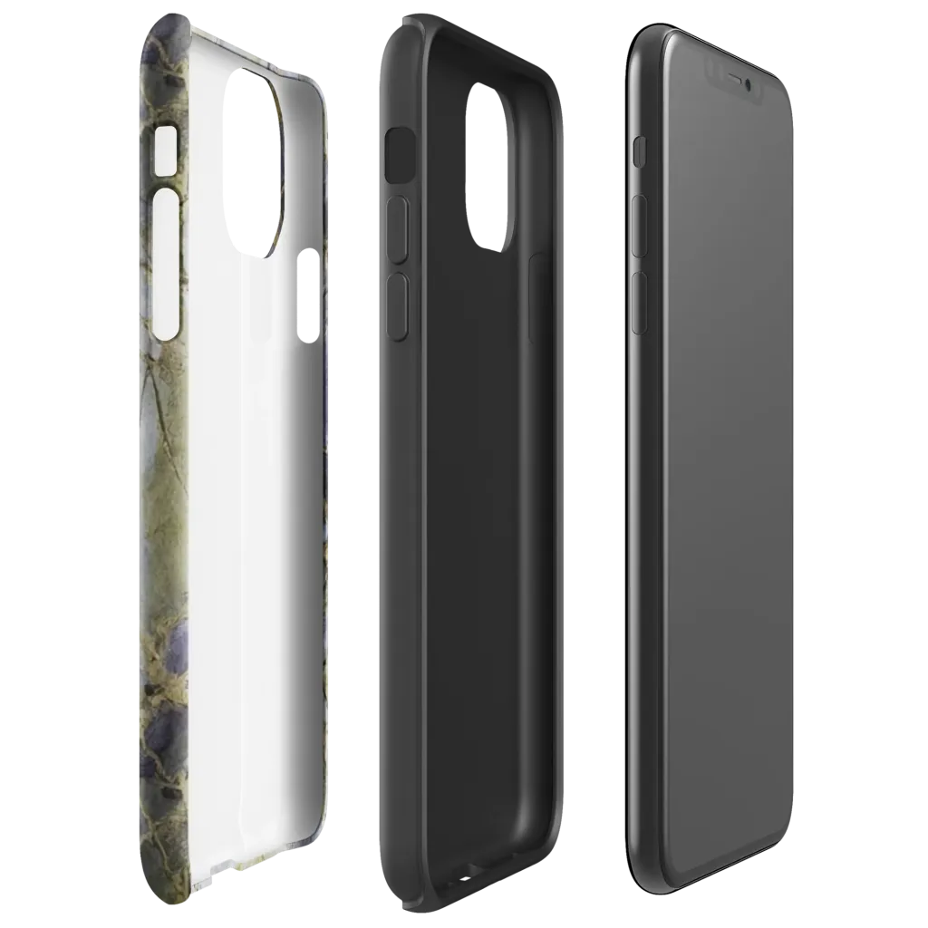 Violet Faultline on Tough Case for iPhone® — Right