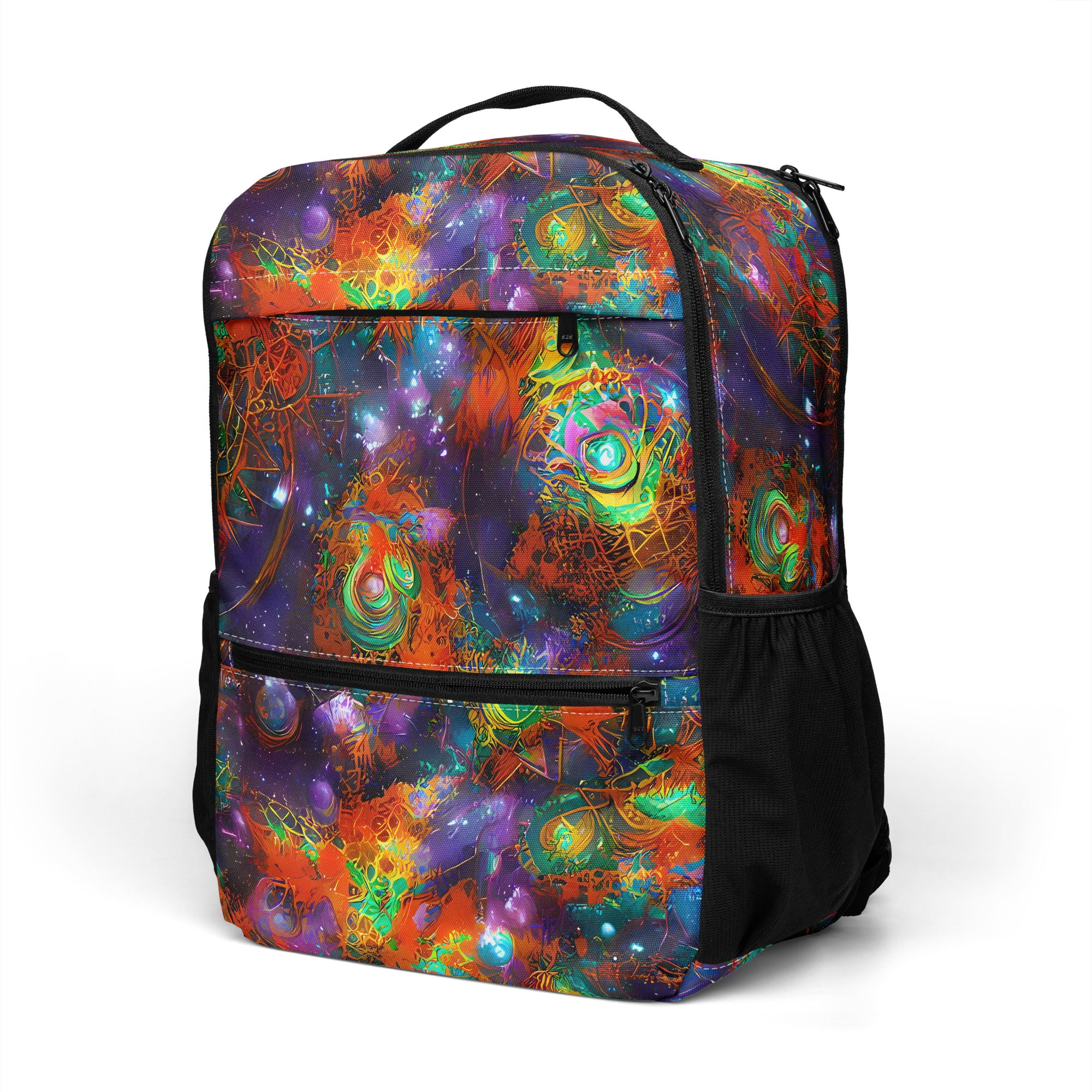 Vivid Event Horizon on Utility Backpack — Left Front