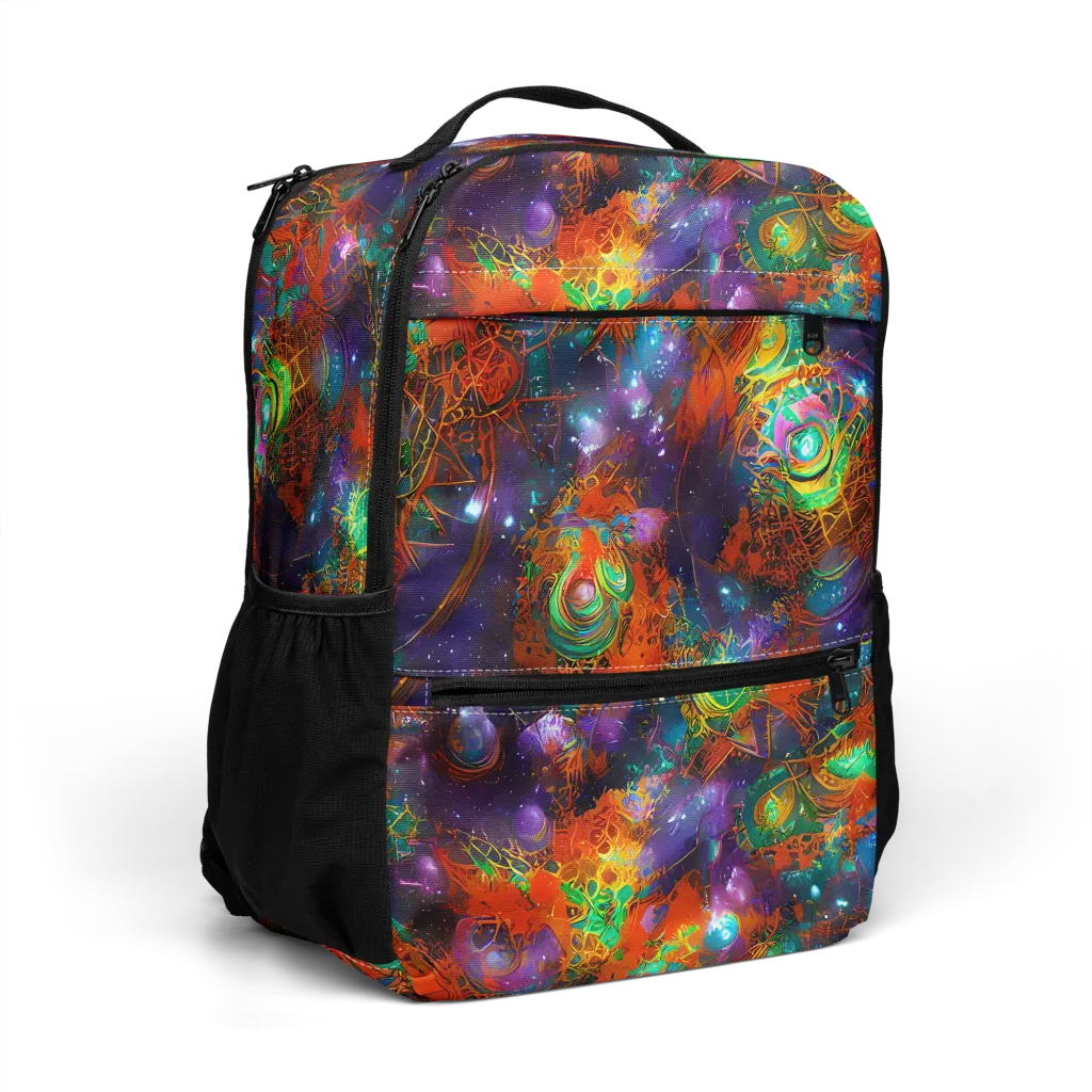 Vivid Event Horizon on Utility Backpack — Right Front