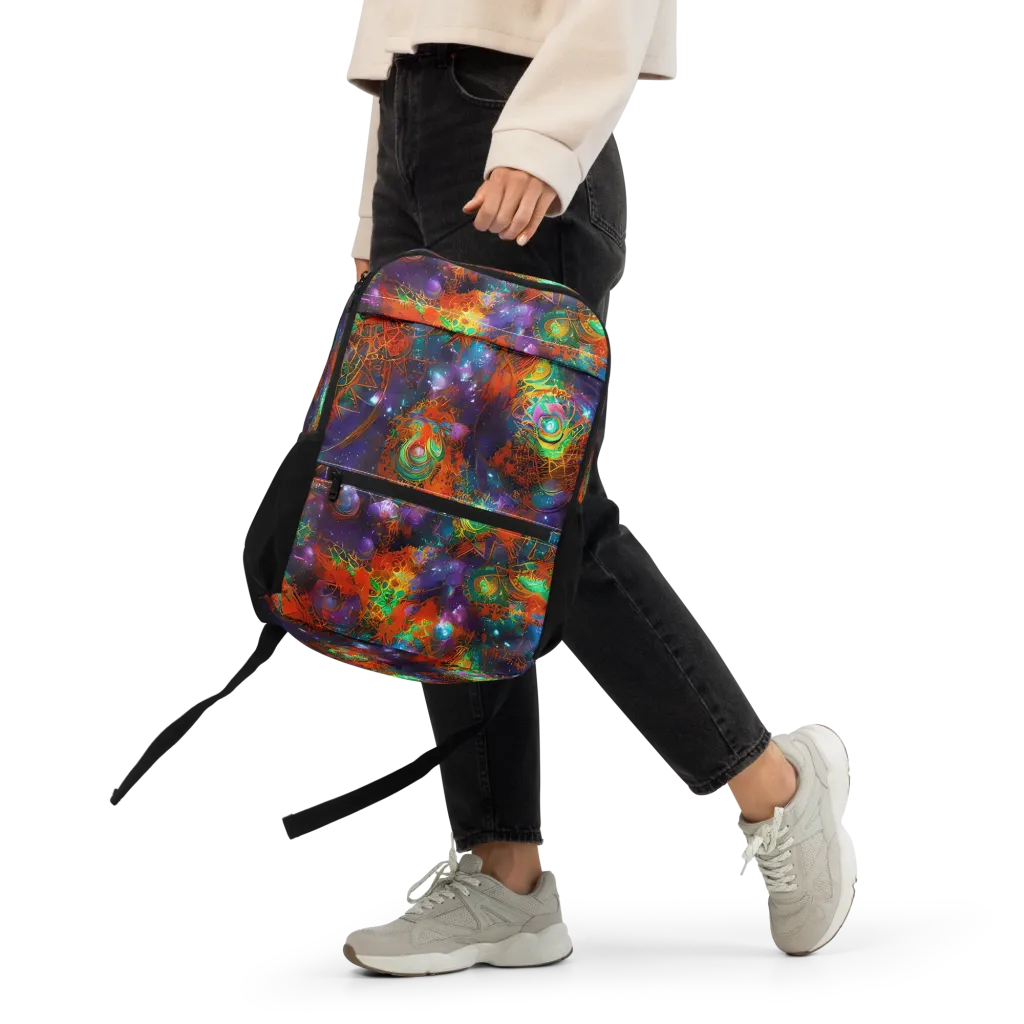 Vivid Event Horizon on Utility Backpack — Front