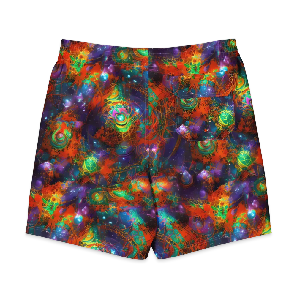 Vivid Event Horizon on Men's Board Shorts — Back