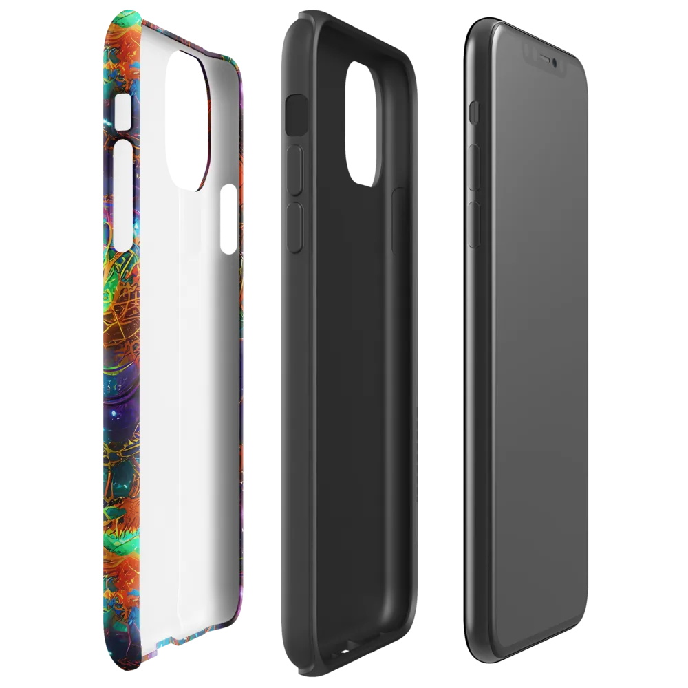 Vivid Event Horizon on Tough Case for iPhone® — Right