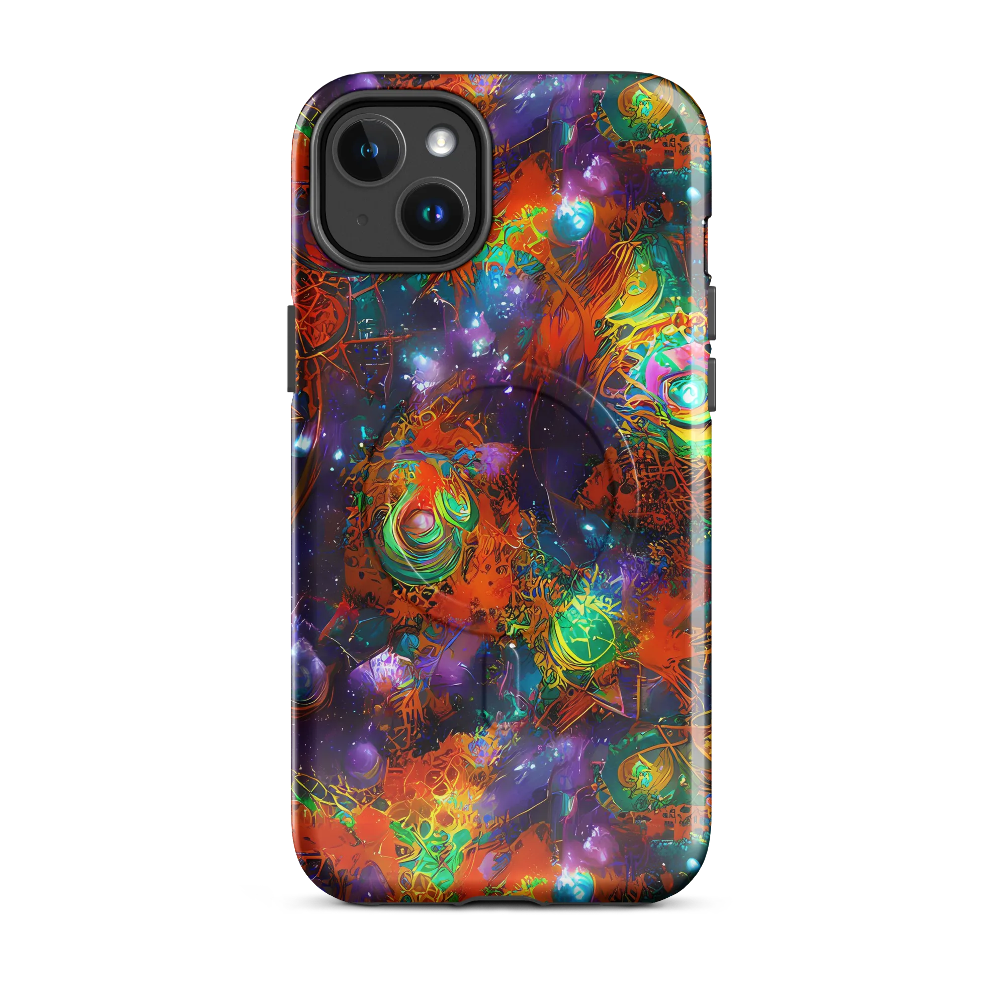 Vivid Event Horizon on MagSafe Tough Case for iPhone® — Front
