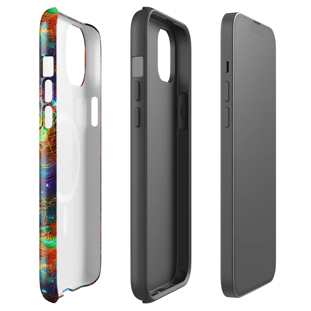 Vivid Event Horizon on MagSafe Tough Case for iPhone® — Front