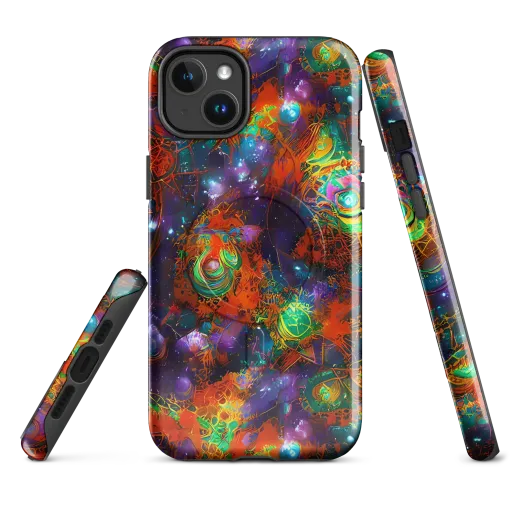 Vivid Event Horizon on a MagSafe Tough Case for iPhone®