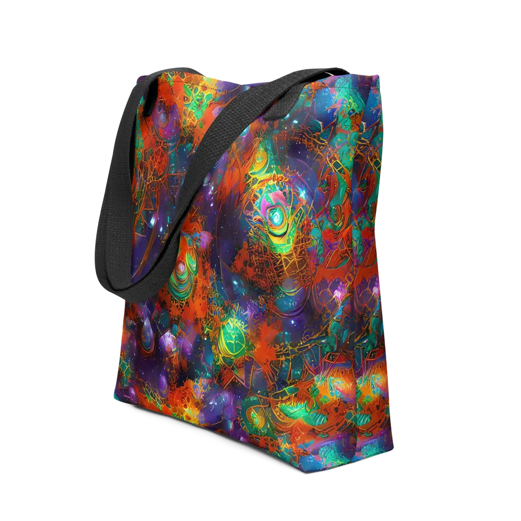 Vivid Event Horizon on Tote Bag — Front