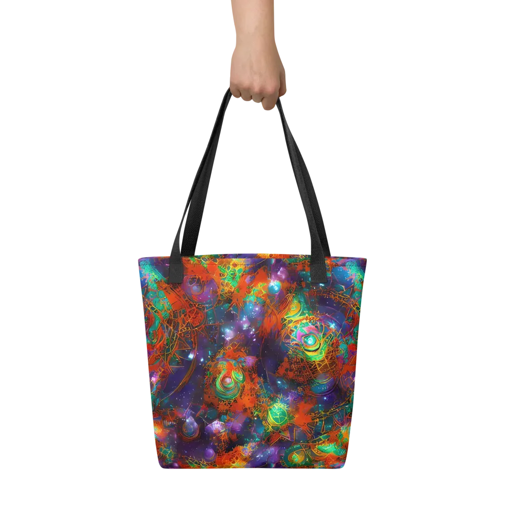 Vivid Event Horizon on Tote Bag — Front