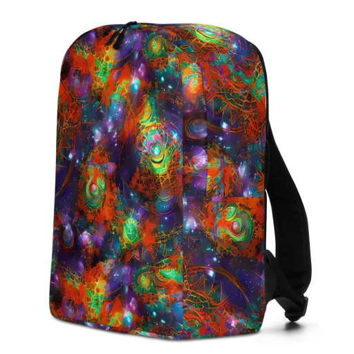 Vivid Event Horizon on a Minimalist Backpack