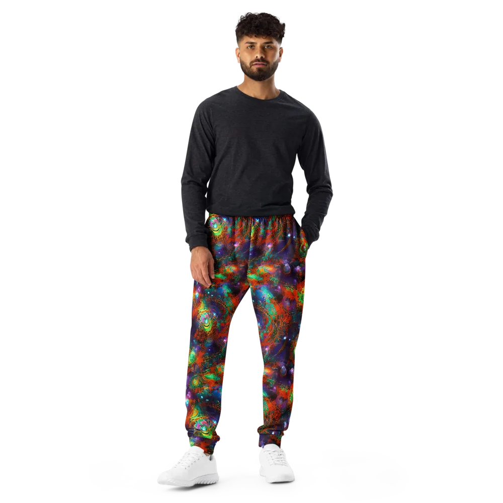 Vivid Event Horizon on Men's Joggers — Front