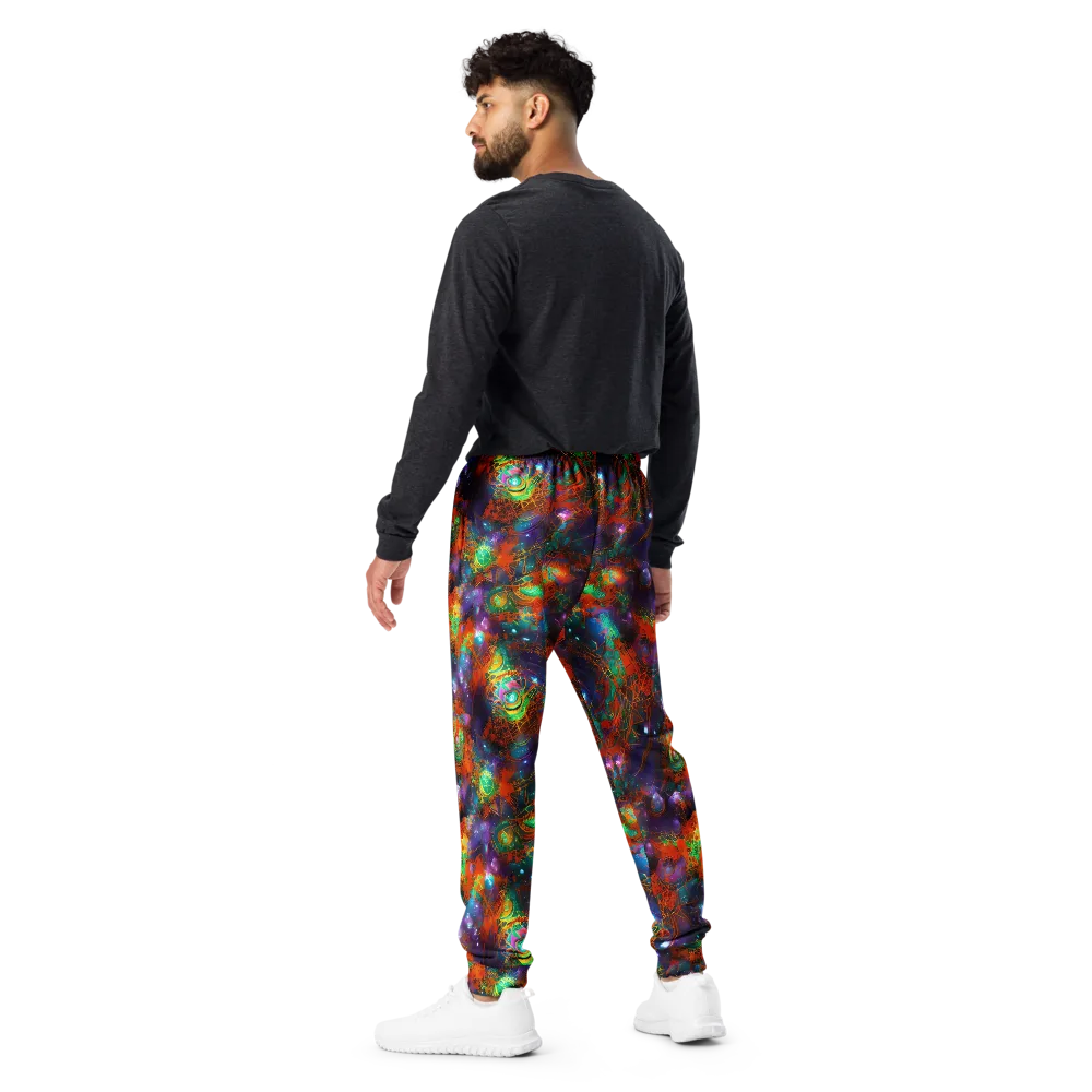 Vivid Event Horizon on Men's Joggers — Back