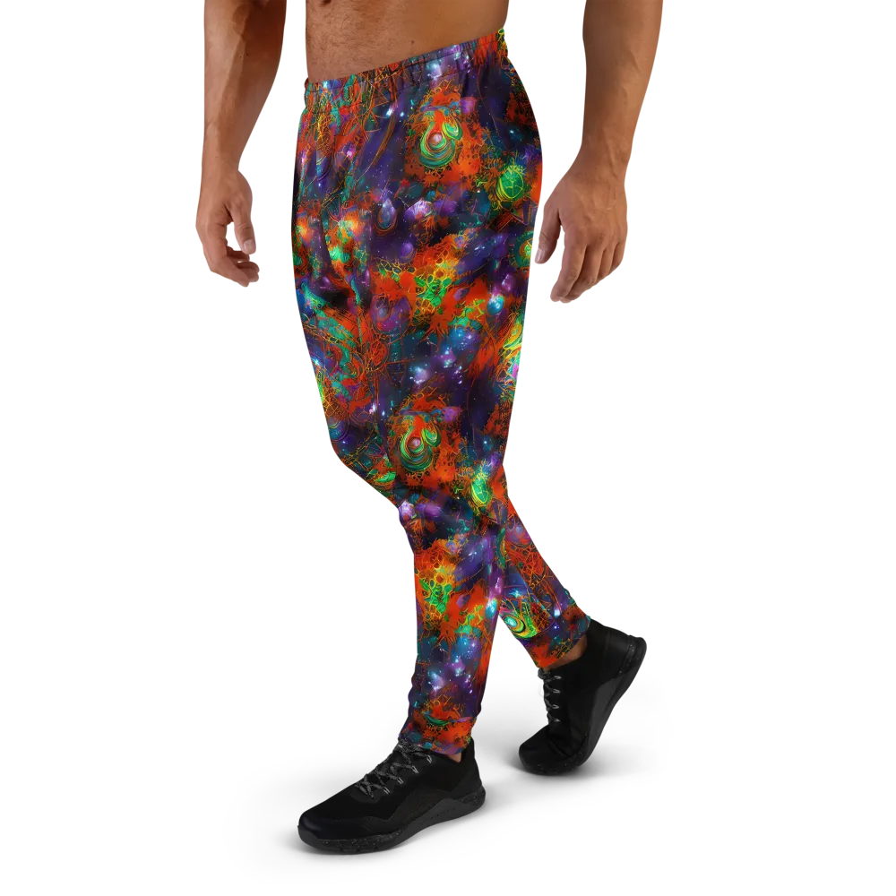 Vivid Event Horizon on Men's Joggers — Left