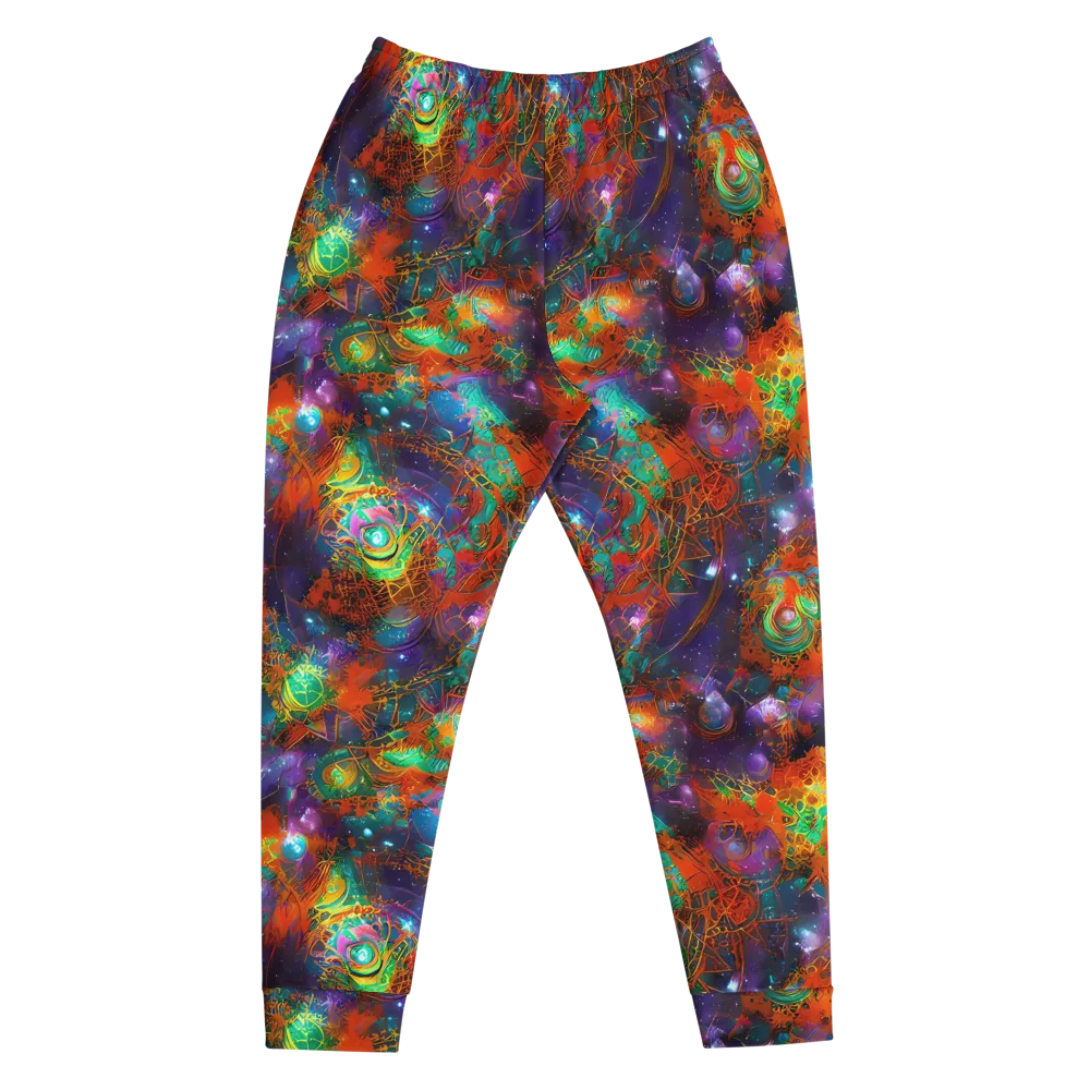 Vivid Event Horizon on Men's Joggers — Front