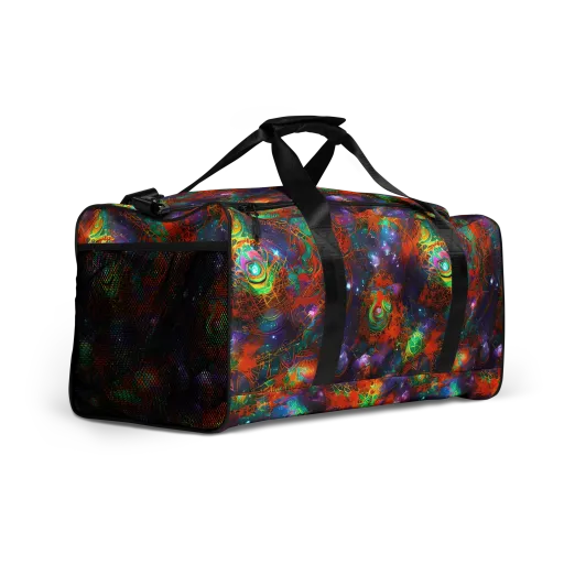 Vivid Event Horizon on a Duffle Bag