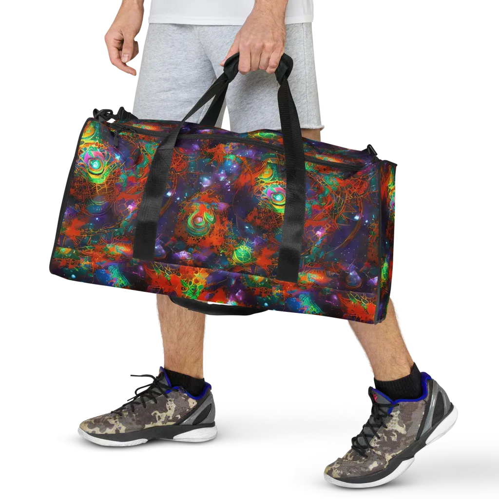 Vivid Event Horizon on Duffle Bag — Front