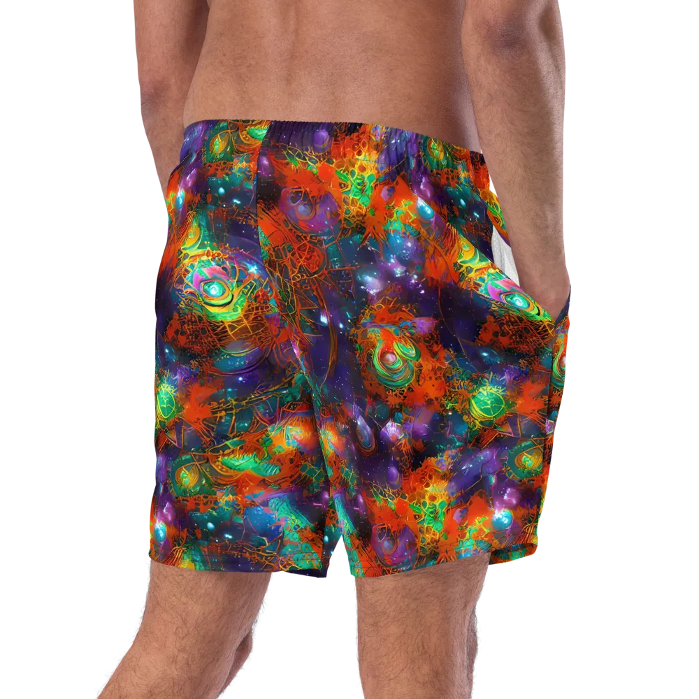 Vivid Event Horizon on Swim Trunks — Right Back