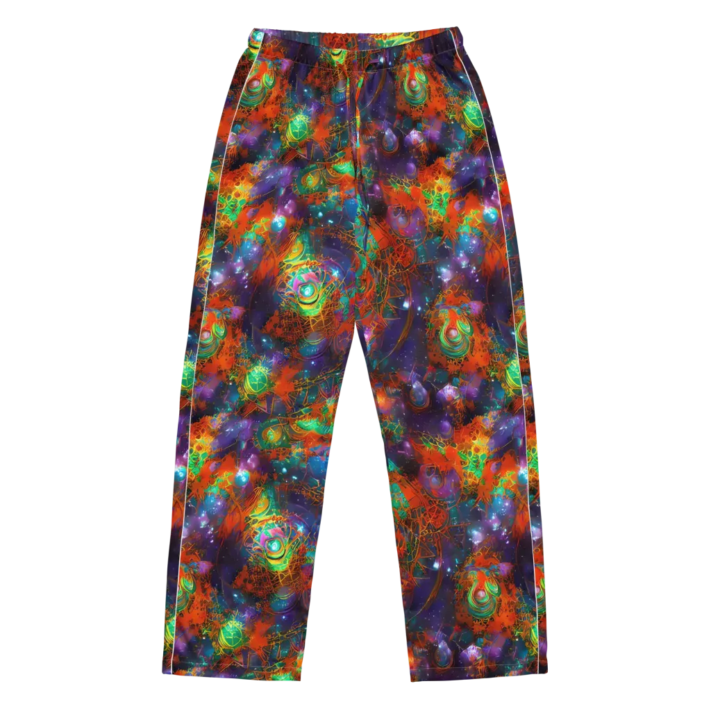 Vivid Event Horizon on Women's Pajama Pants — Front