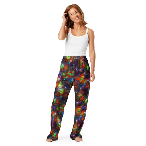 Vivid Event Horizon on a Women's Pajama Pants