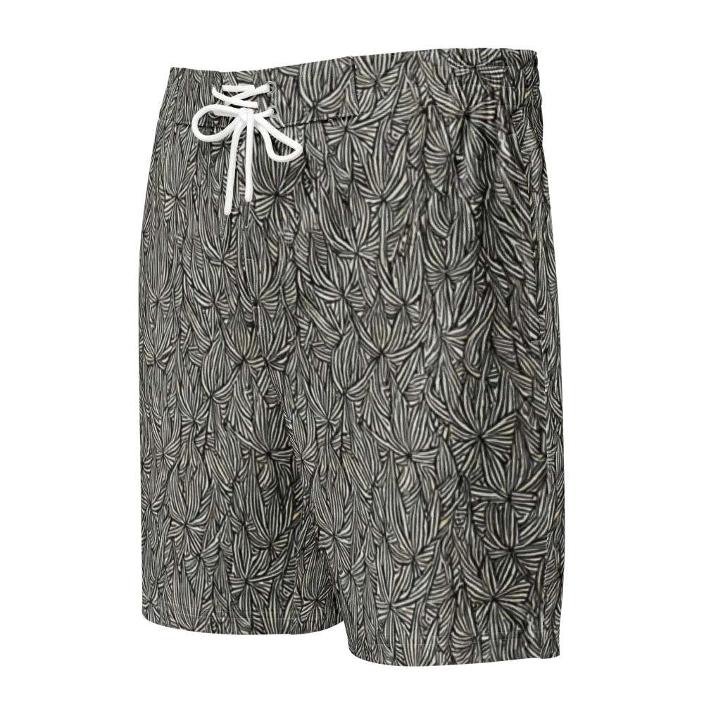 Nocturne Foliage on Men's Board Shorts — Front