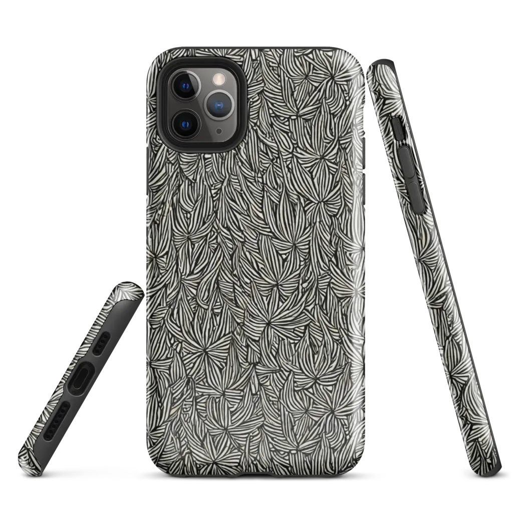 Nocturne Foliage on Tough Case for iPhone® — Front