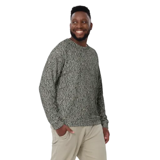 Nocturne Foliage on a Sweatshirt