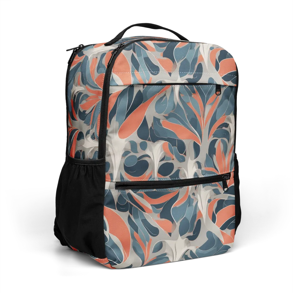 Sculpted Botanica on Utility Backpack — Right Front