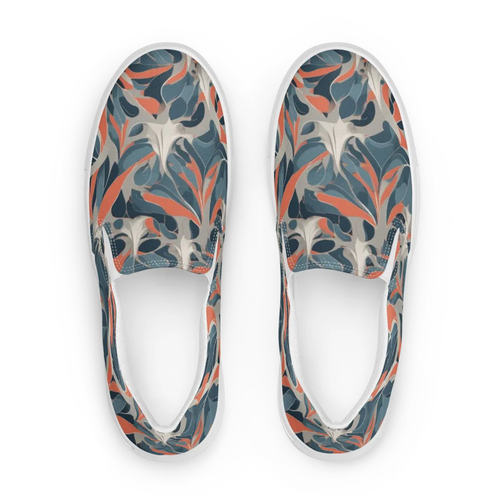 Sculpted Botanica on Women's Slip-On Canvas Shoes — Front