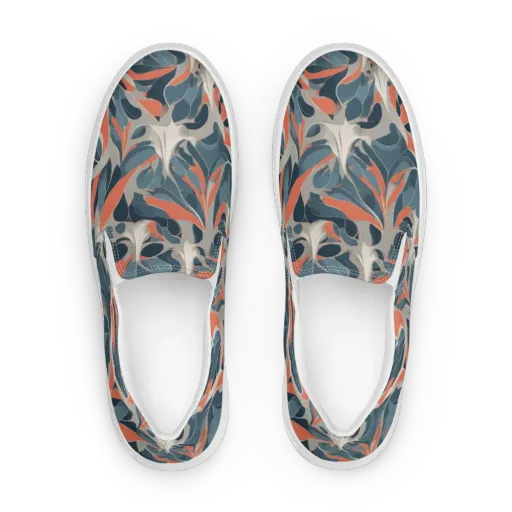 Sculpted Botanica on a Women's Slip-On Canvas Shoes