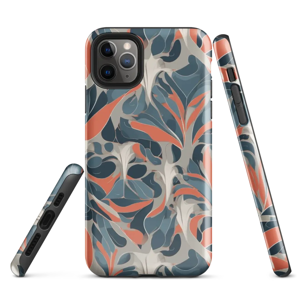 Sculpted Botanica on Tough Case for iPhone® — Front