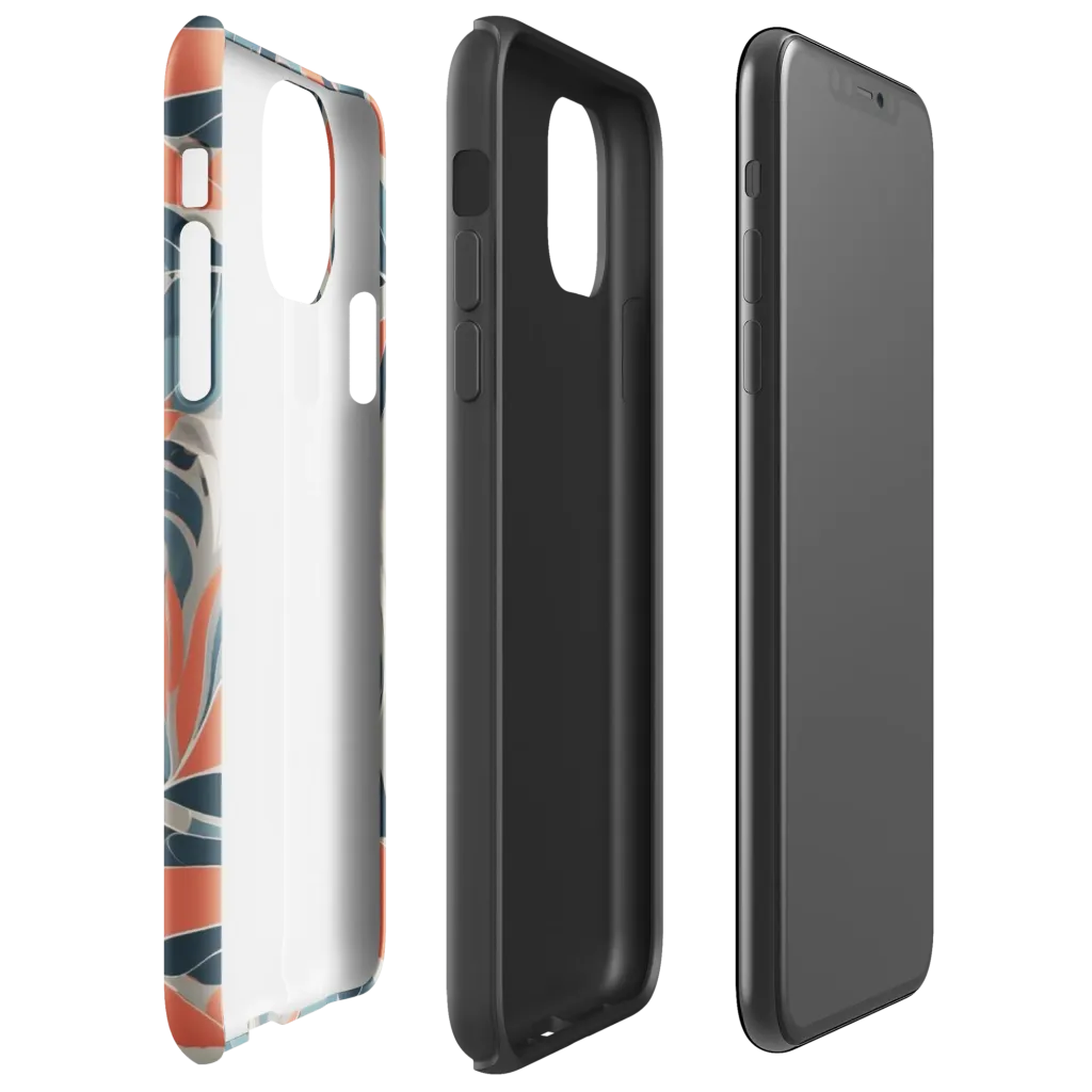 Sculpted Botanica on Tough Case for iPhone® — Right