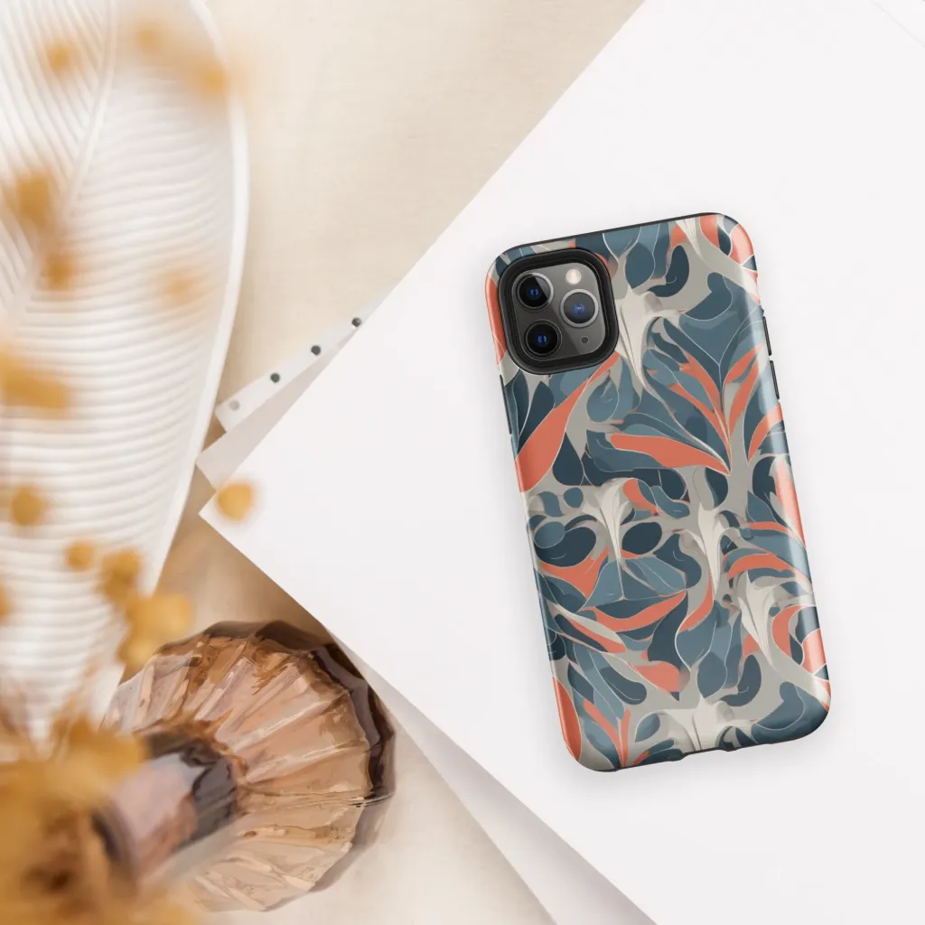 Sculpted Botanica on Tough Case for iPhone® — Front