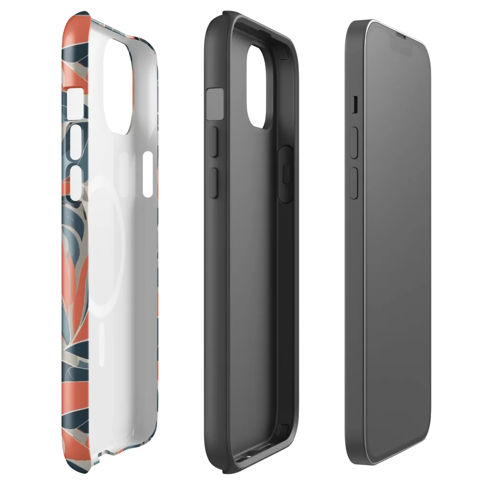 Sculpted Botanica on MagSafe Tough Case for iPhone® — Front