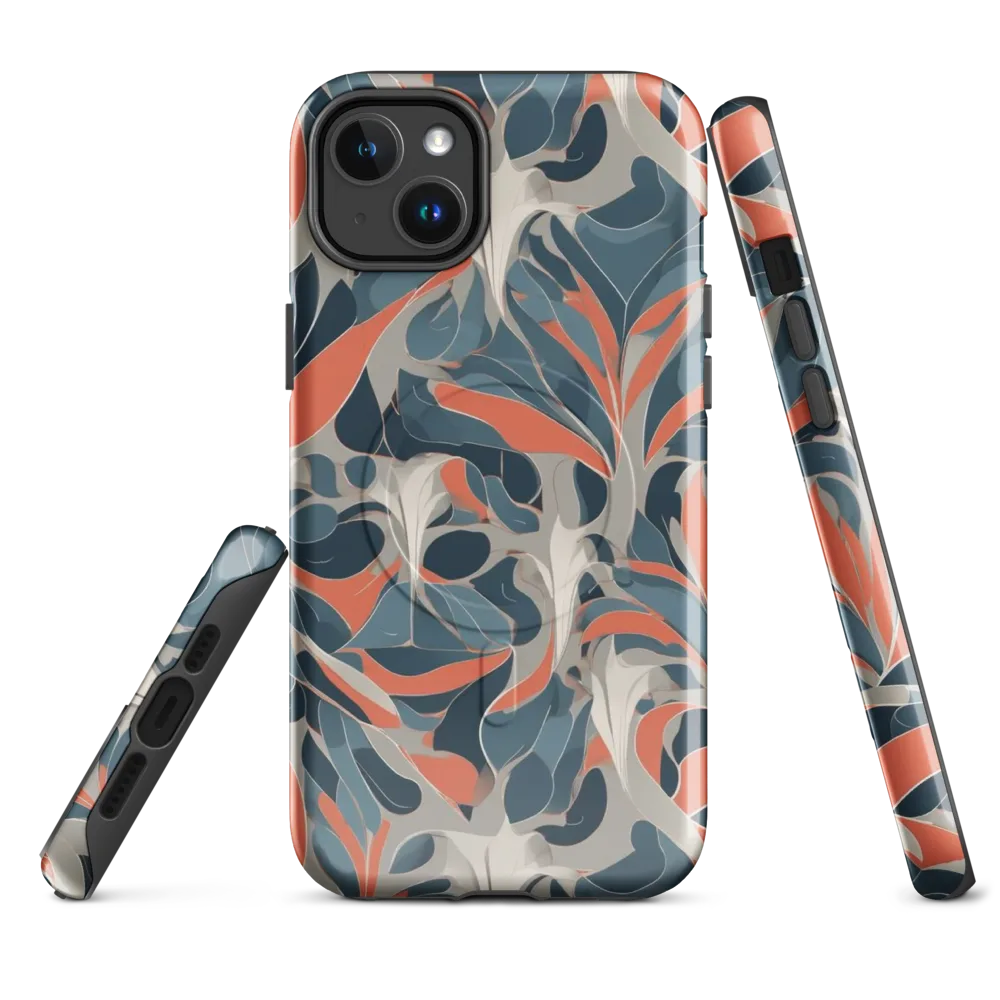 Sculpted Botanica on MagSafe Tough Case for iPhone® — Front