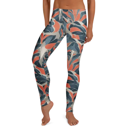 Sculpted Botanica on a Leggings