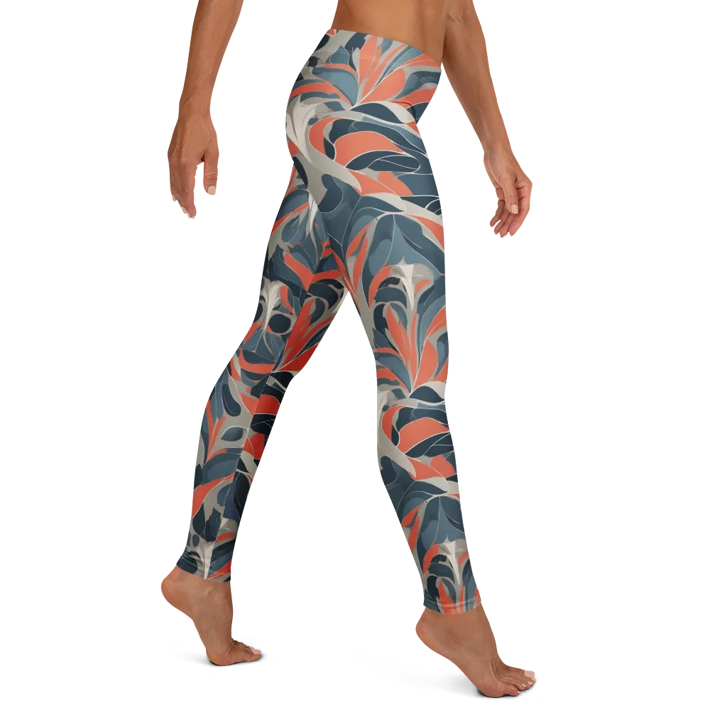 Sculpted Botanica on Leggings — Right